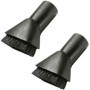 Lot de 2 brosses d'aspiration compatibles avec les aspirateurs eau et poussière Kärcher avec largeur nominale DN 35 comme 6.903-