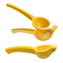 UDNFHL Juicer Au Citron en 2 Pièces, Durable Et Multifonctional Metal Fruit Juicer, Manuel, Outils De Cuisine.