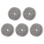 Lot de 5 filtres de rechange pour cafetière à piston - Filtre à café en acier inoxydable - Réutilisables pour cafetière à piston