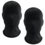 MEMOFYND Lot de 2 cagoules de protection du visage, masque de protection solaire d'extérieur, masque d'Halloween, masque de rôle