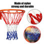 Lot de 4 filets de basket-ball professionnels, portables, convient pour les terrains de sport scolaires, les sports de basket-ba