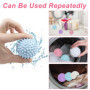 Lixiluxia 8 Pièces Boule de Lavage pour Machine à Laver, Balle de Lavage, Balles de Séchage pour Doudoune, pour Sèche-linge, Réu