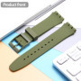 WRISTARMOR Lot de 2 bracelets de rechange en silicone pour Swatch 19 mm étanche avec outil