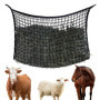 MEYAGOT Filet À Foin, Filet A Foin Pour Chevaux, 160*100 cm Filet A D'alimentation, Sac A Foin Avec Mailles Filet A Foin Extra L