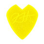 DUNLOP - Médiators Kirk Hammett Jazz III Yellow Glitter, sachet de 6