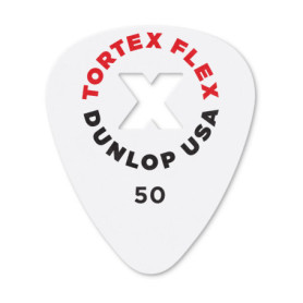 Jim Dunlop Tortex® Flex™ X Pick 0,50 mm – Lot de 12