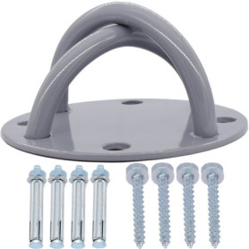 Skyocean Mont Fourchette pour Gym & Home Suspension Sangles Ancrer Anneaux Olympiques Fitness Training Yoga Swing Bataille Corde