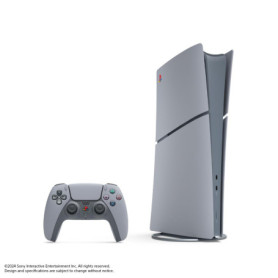 Sony, PlayStation 5 Édition Limitée 30e Anniversaire, Numérique, PS5 avec 1 Manette Sans Fil DualSense, Couleur : Grise