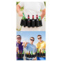 ZHYUAN Ceinture de bière, peut contenir 6 canettes, portable, peut contenir 6 canettes, porte-bière, ceinture portable, pour le 