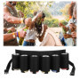 ZHYUAN Ceinture de bière, peut contenir 6 canettes, portable, peut contenir 6 canettes, porte-bière, ceinture portable, pour le 