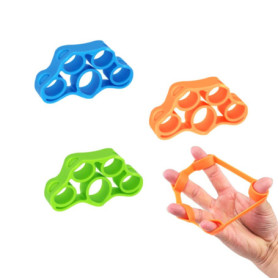 CORTNEY 3 Pièces Hand Grip Strengthener, Exercice D'avant-Bras Renforcement des Mains Bandes D'extension des Doigts pour L'entra