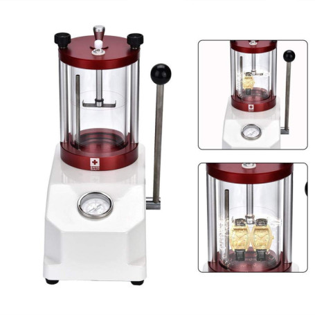 Détecteur imperméable à l'eau de montre/testeur de pression/montre mécanique/montre à quartz/montre électronique 6 pression de l