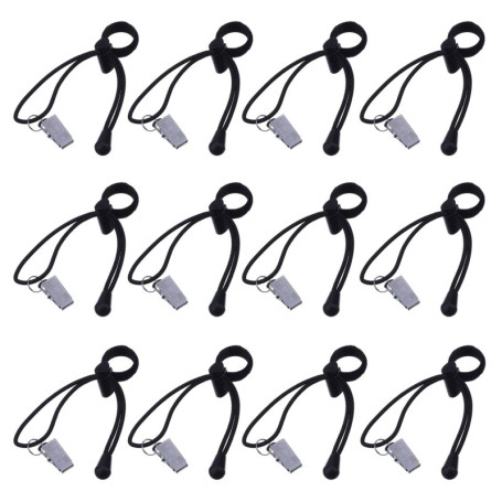 Mudder Pince de Serrage Backdrop Clamp Clip pour Photo Studio Vidéo, 12 Pack, Noir