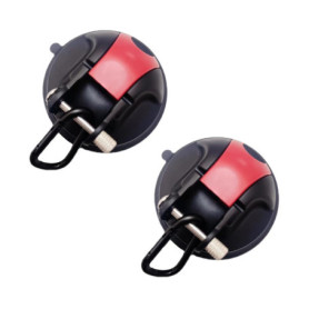 Lot de 2 crochets à ventouse. Augmentez la taille de la ventouse et disposez d'une super puissance d'aspiration, pour le camping