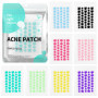 VMUTGA 320 Pièces Patch Boutons Acne, 3 Tailles Patch Acne Pimple Étoile Anti-Acné Patch Imperméable Autocollants Hydrocolloïde 