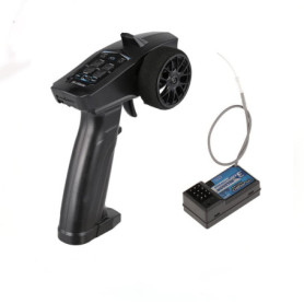 WANGCL Récepteur et émetteur RC pour voiture RC et kit récepteur 91803G émetteur + récepteur RX41 RC 2,4 GHz 3CH pour voiture RC
