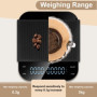Vankarr Balance à Café avec Minuteur, Balance à Expresso 3 kg/0,1 g, Balance de Précision de Haute Précision, Balance de Cuisine