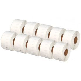 10 Compatibles Rouleaux Papier 99012 S0722400 36mm x 89mm Étiquettes adresse pour Dymo LabelWriter 4XL 450 400 330 320 310 Twin 