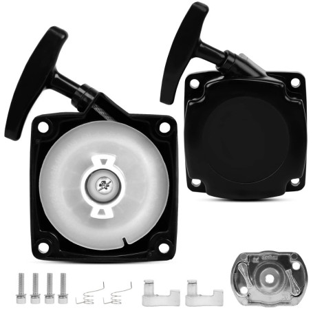 Viabrico Lanceur pour Débroussailleuse, avec Mitnehmerplatte et kit, pour Débroussailleuse 33cc / 36cc / 43cc / 49cc, BC/MS 52