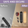 xiruiubao Support Skateboard,Support Skateboard Mural avec Accessoires de Montage,Support Mural pour Rack per Esposizione e Stoc