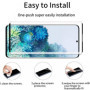 Tzstz 3+3 Pièces Verre Trempé Protecteur，pour Samsung Galaxy S20 4G/ 5G，3D couverture plein écran，Dureté 9H，Anti Rayures，Samsung