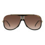 Carrera Lunettes de Soleil 1059/S 2m2 64/11/145 pour Homme Sunglasses, 2M2/HA Black Gold, 64 Unisex