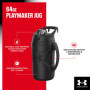 Under Armour Playmaker Carafe de sport, bouteille d'eau avec poignée, isolation en mousse et résistante aux fuites, 1,9 l, noir/