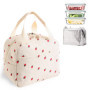 Sac Isotherme Repas Pour Homme Femme Enfant, Lunch Bag à Déjeuner Fraîcheur pour Femme, Sac à Lunch Isolé En éTanche réutilisabl