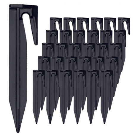 Piquet fil Robot Tondeuse - 200 Piquets pour Câble de délimitation de robot Tondeuse piquets de terre pour fixer le câble de dél