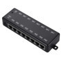 8 Ports POE Adaptateur, Injecteur POE DC12V-48V Passive POE Adaptateur POE Power Over Ethernet POE Module d'alimentation Injecto