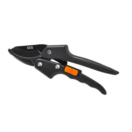 MAXBROTHERS Sécateur pour arbres fruitiers en acier inoxydable SK5, secateur de jardin, cueillette de fleurs et de fruits, multi