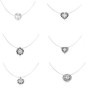 Floatdream 6 Pièces Collier Invisible en Fil de Nylon, Collier Collier Transparent Invisible, Collier de perles Transparent en Z