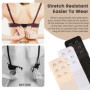 6 PièCes Extension De Soutien Gorge, Prolongateur Soutien Gorge, 3 RangéEs, 2 Crochets, 3 Crochets, Rallonges De Fermeture De At