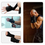 3 Pièces Noir Gants de Boxe Kit, 5m Élastique Bandages de Boxe arec Bandeaux de Sport, Stabilité Bandes Boxe sous Gants pour Hom