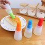 Bouteilled'huile Badigeonnage,Cuisine badigeonner en, badigeonner en Silicone de l'huile Pinceau à pâtisserie Brosse pour Barbec