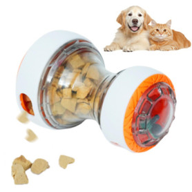 Elfinfi Jouet Distributeur Croquettes Chien, Alimentation Lente Jouet Occupation Chiens, Jeux Chien Occupation Interaction de Di