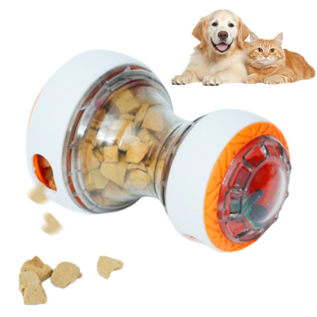 Elfinfi Jouet Distributeur Croquettes Chien, Alimentation Lente Jouet Occupation Chiens, Jeux Chien Occupation Interaction de Di