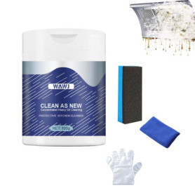 WAWJ® Kitchen Powder Cleaner, Kitchen All-Purpose Cleaning Powder,Kitchen Instant Cleaning Powder,Multi-Purpose Foam Cleaner Rus