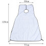ZHjuju Bavoir à barbe, tondeuse à barbe attrape-barbe en nylon tablier de coupe de barbe coupe de cheveux cape avec ventouses, c