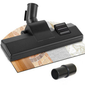 JAADU Brosse à aspirateur Universelle, Brosse combinée de 35/32mm de qualité supérieure, Tete Aspirateur avec 2 Roulettes et Ada