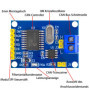 GERUI Lot de 5 modules de bus CAN MCP2515 - Protocole SPI pour Arduino SCM 51 MCU ARM - Avec carte de développement TJA1050 DC 5