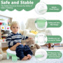 RDDAIPE Pot Pliable Portable Enfant Voyage, Pot de Voyage Enfant, Pot Bebe Toilette Portable Enfant, avec 40 Sac, Potty Training