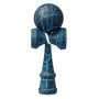 Itian Kendama Jouet en Bois Japonais Traditionnel - Jeu de Capture de Balle, Jeu d'adresse (Bleu + Noir)