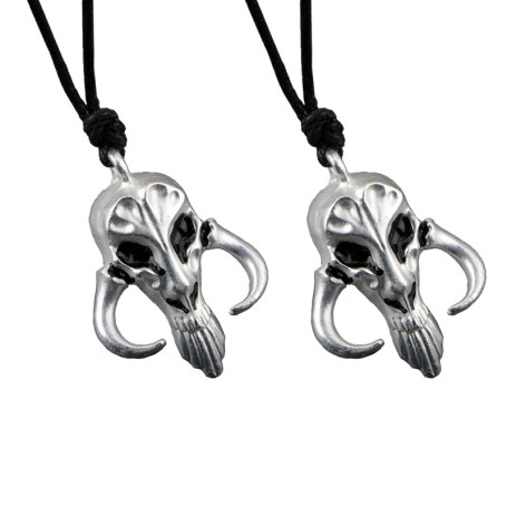 Fengguock 2 Pièces Pendentif Mandalorian, Yoda Alliage Collier, Collie Mandalorien Yoda, Périphériques De Film Pendentif, Baby Y