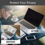 Lonkenn 13.3 Pouces Filtre de Confidentialité, Notebook Privacy Filtre, Revêtement Anti-Reflet, Anti-Lumière Bleu, Privacy Prote
