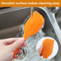 Lot de 5 Spatules en Silicone avec Noyau Métallique – Flexibles, Résistantes à la Chaleur et Anti-Adhésives Spatule Silicone – S