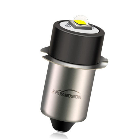 Ruiandsion Ampoule LED 1-9 V P13.5S 1,5 V 3 V 4,5 V 6 V 9 V Remplacement pour lampe de poche, lampe de travail (lot de 1)