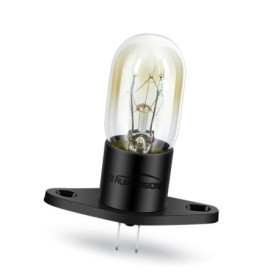 Ruiandsion Ampoule micro-ondes T170 Base 230V 20W Ampoule micro-ondes pour lampe universelle de four à micro-ondes poire, blanc 