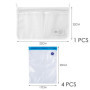 DHSBGWSX 1 sac de rangement pour le réfrigérateur, 4 sacs de conservation sous vide, boîte de rangement murale, sac en maille po