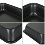 GOYADA 3 Pcs Plat à Four Rectangulaire Antiadhésif, Plaque à Rôtir Antiadhésif en Acier au Carbone avec 1 Pcs Moules à Tortilla 